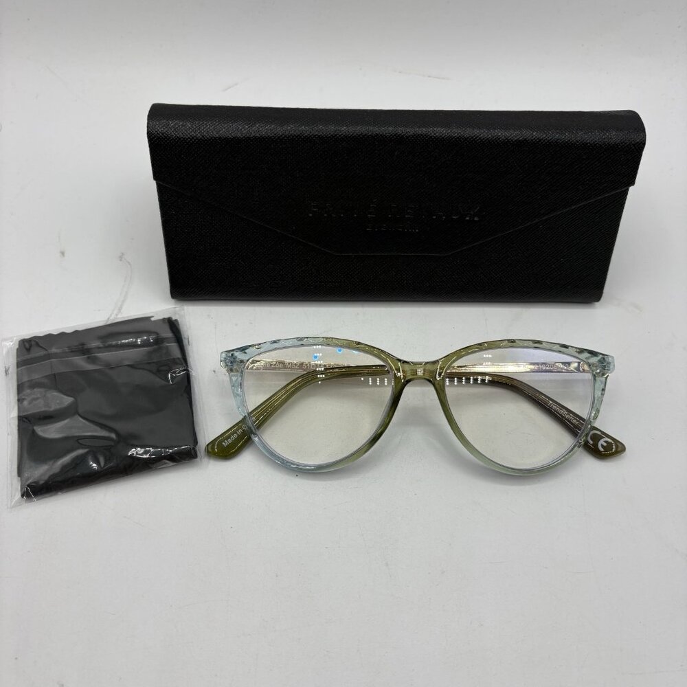 Prime ReVaux The Zoe Mint Gradient +2.00 Reading Glasses NEW